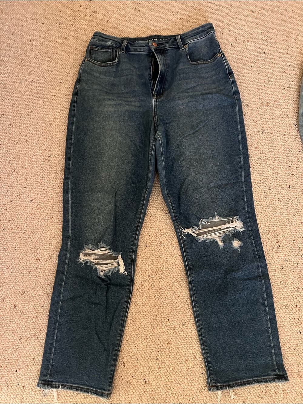 American Eagle Curvy Mom Jeans Hi-waisted Size 12